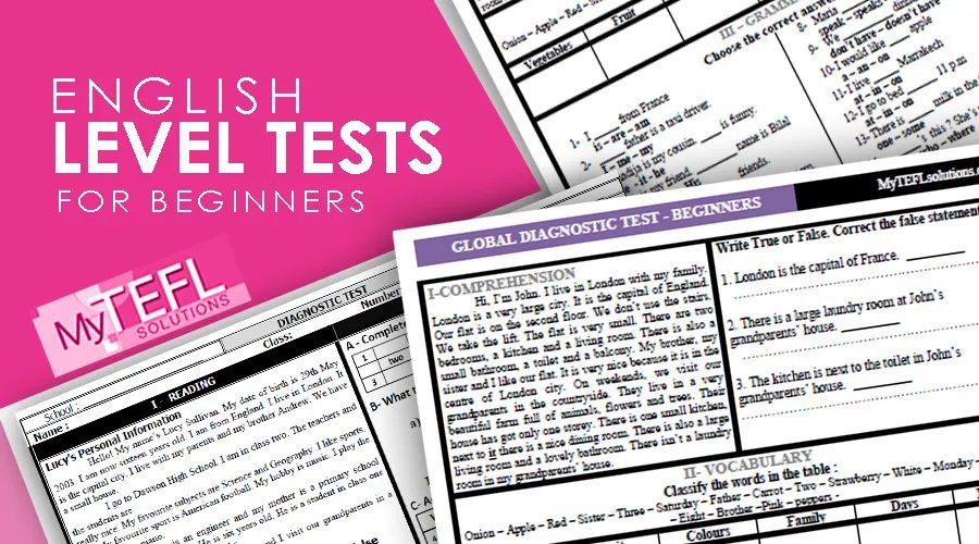 free english language level test