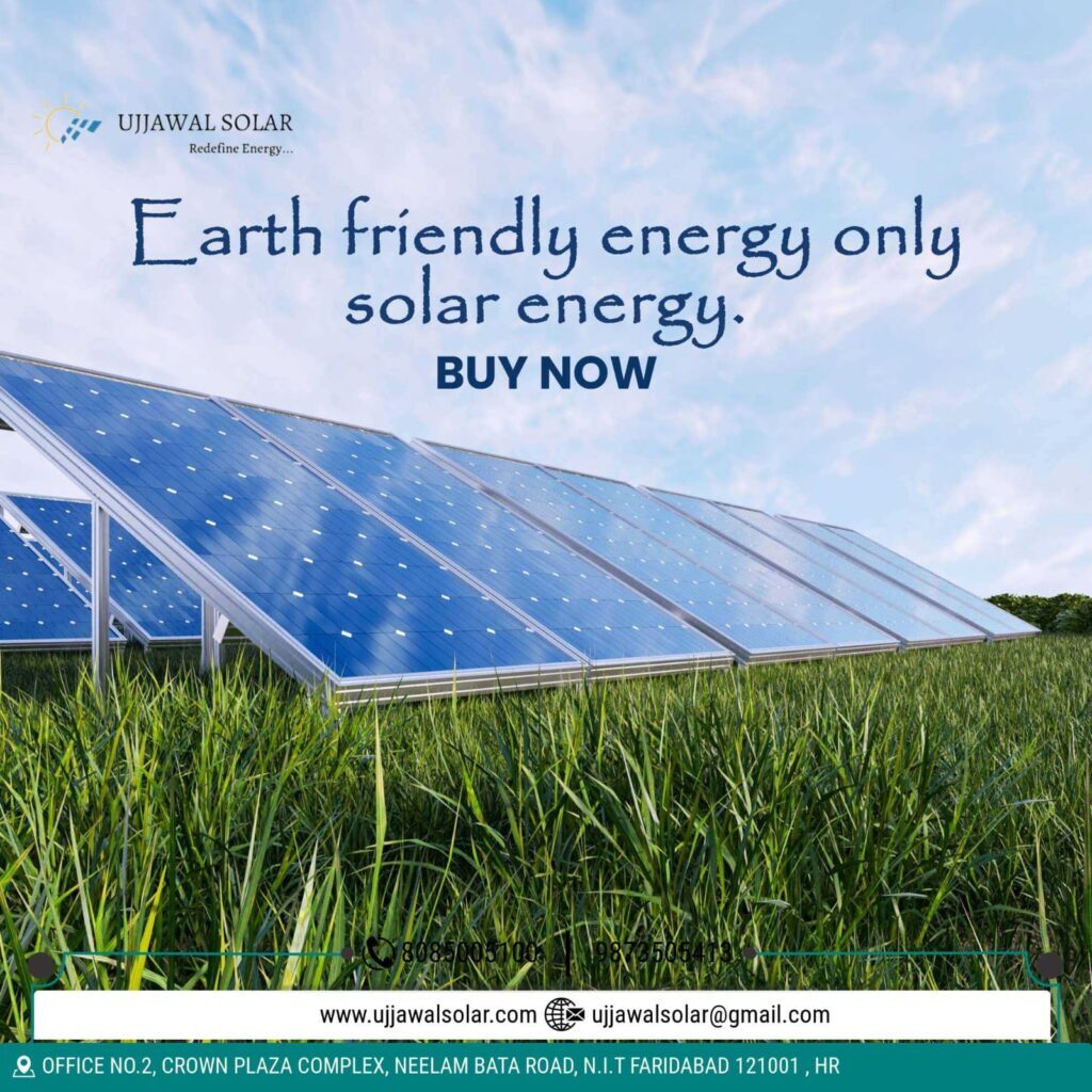Golden Rays: Solar Panels Illuminating Homes and the Environment in Jaisalmer