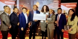 Chance to Shine receives a £7903 Cheque from ARTA