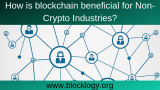 How is blockchain beneficial for Non-Crypto Industries?