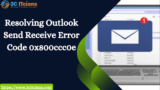 Resolving Outlook Send Receive Error Code 0x800ccc0e