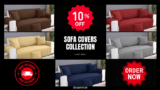Quilted Sofa Covers: Protect, Enhance, and Style with Uzarsif.pk’s Wide Variety