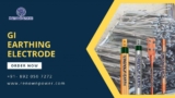 What is the process of preparing hot dip gi earthing electrode?