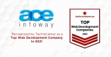 Ace Infoway is recognized by Techreviewer as a Top Web Development Company in 2021